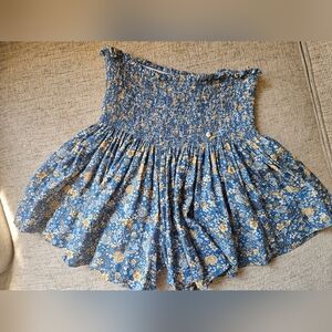 natural life smocked shorts